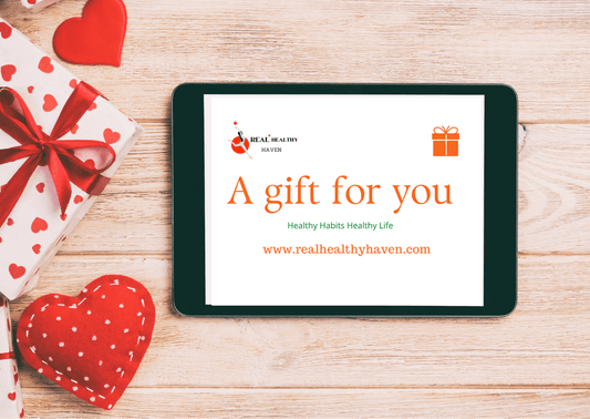 Real Healthy Haven Gift Certificate | Promote Health & Well-being