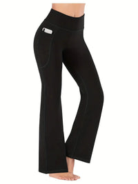 Women's High-Waist Flared Yoga Pants