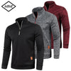Men's Half-Zip Turtleneck Pullover
