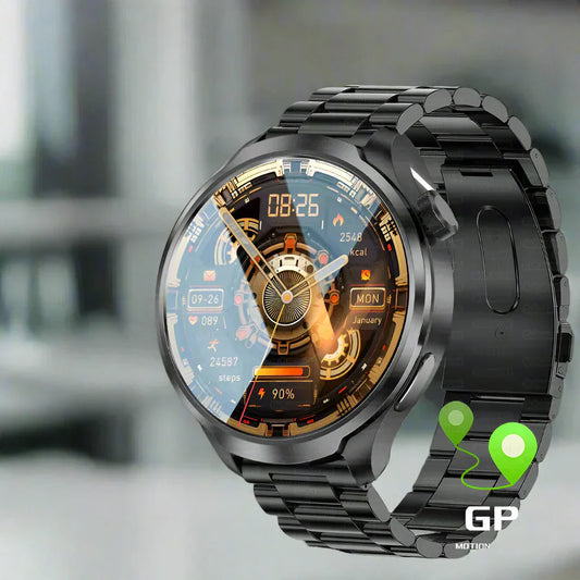 UltraFit Pro 2024 Men's Smartwatch with AMOLED display and health tracking