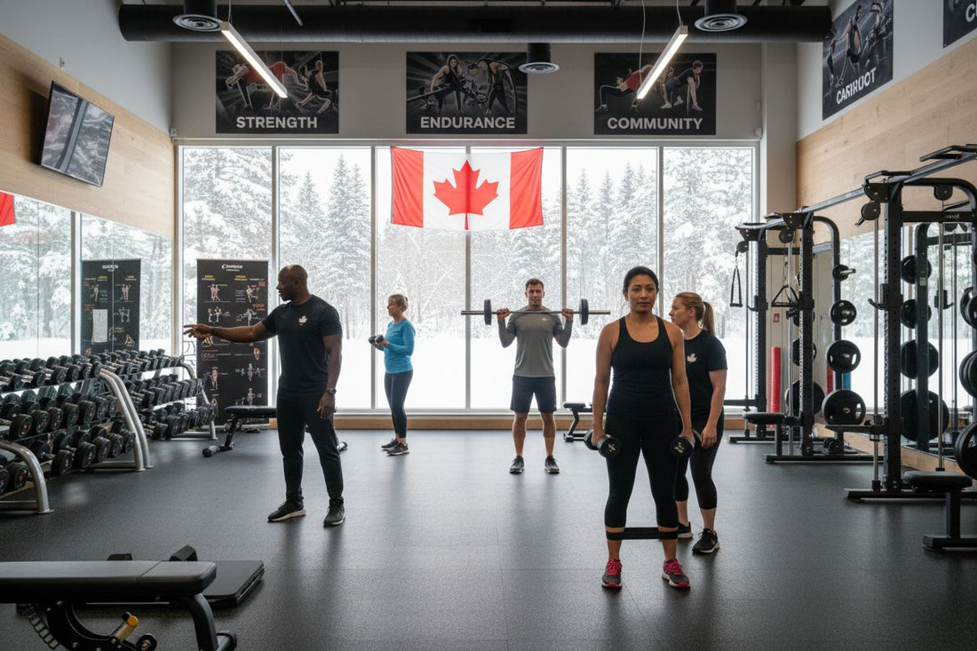 Canadian adults strength training