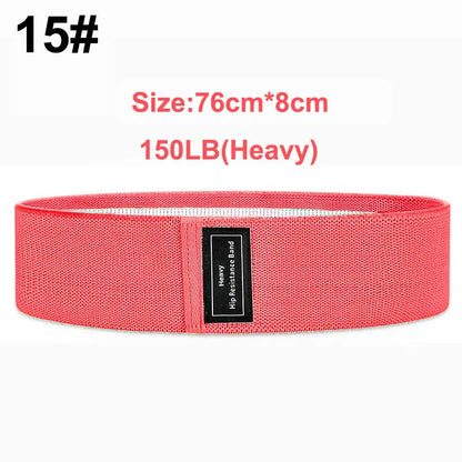 150LB Rubber Red Hip Resistance Bands