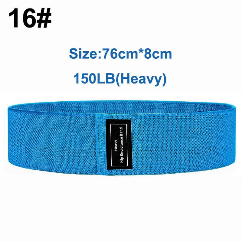 150 LB Heavy Dark Blue Hip Resistance Bands