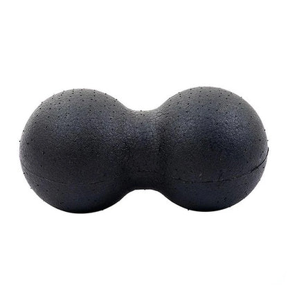 16x8cm Black Yoga Massage Roller Ball