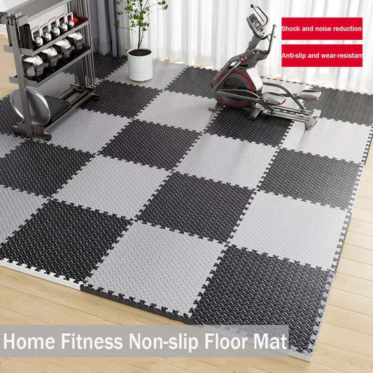 4-24PCS Gym Mat Home Fitness Non-slip floor mat