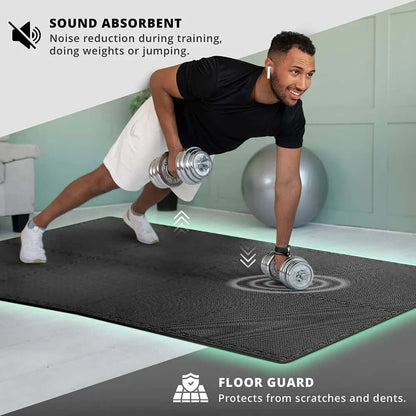4-24PCS Gym Mat 30x30cm Sports Protection Yoga Mats