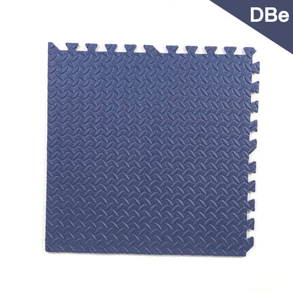 4-24PCS Gym Mat Navy Blue Interlocking Floor Mats