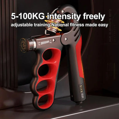 5-100kg Adjustable Hand Grip Strengthener Hand Grip Trainer