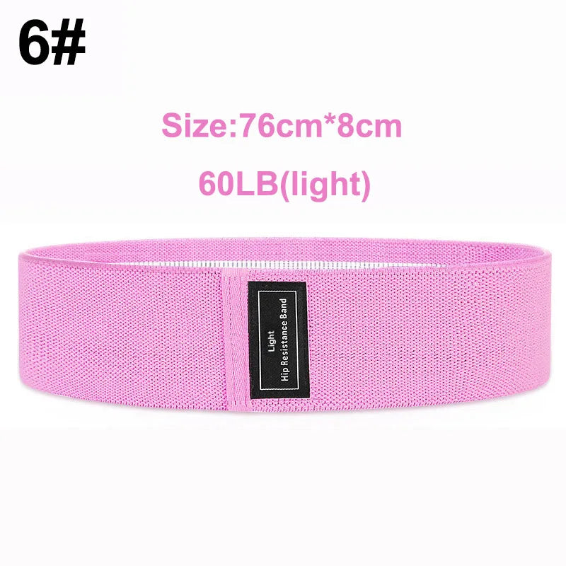 60LB Pink Hip Resistance Bands