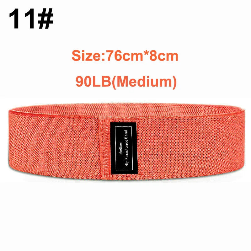 90LB Orange Medium Hip Resistance Bands