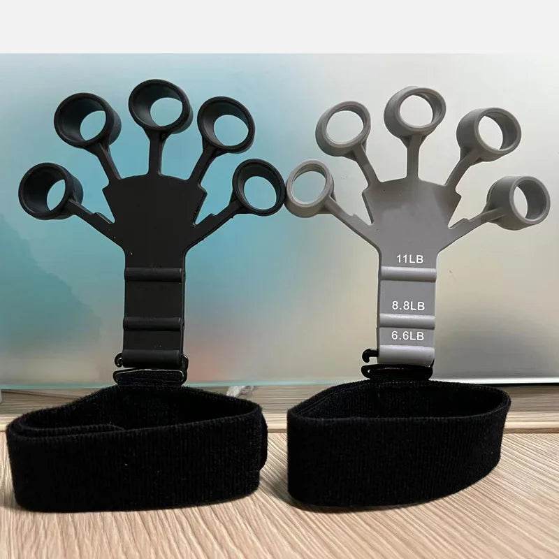Black and gray finger strengthener