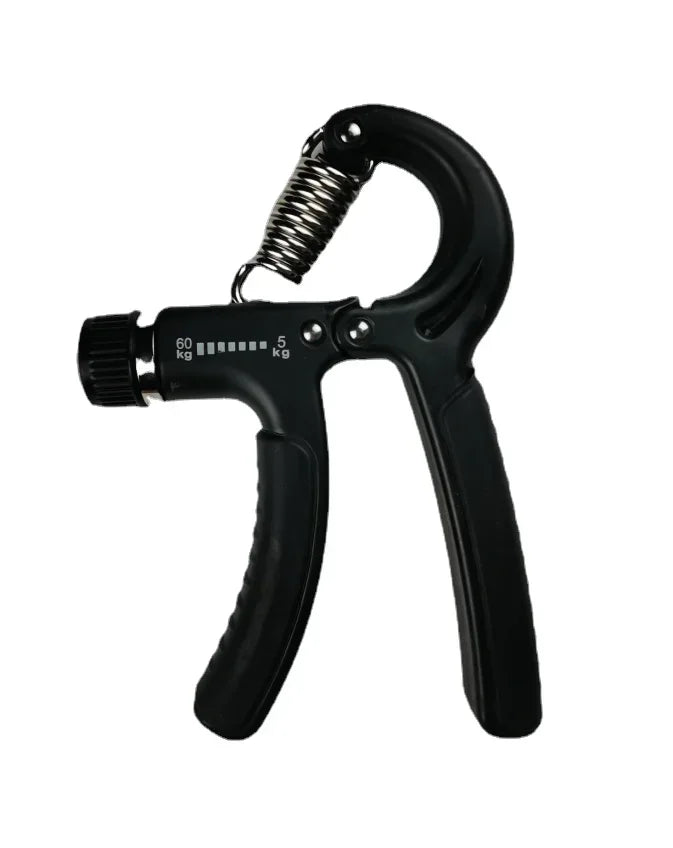 Black hand grip trainer wrist forearm exercise