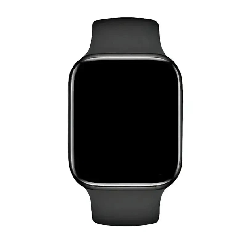 Black smart watch answer calls 