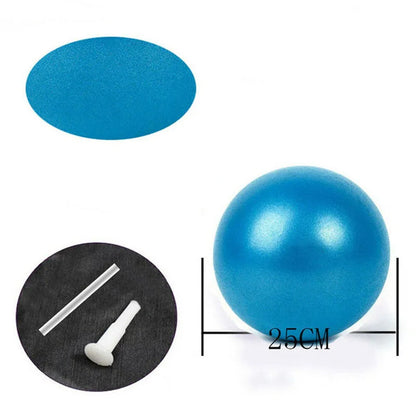 Blue 15-22cm Pilates Ball with Pump