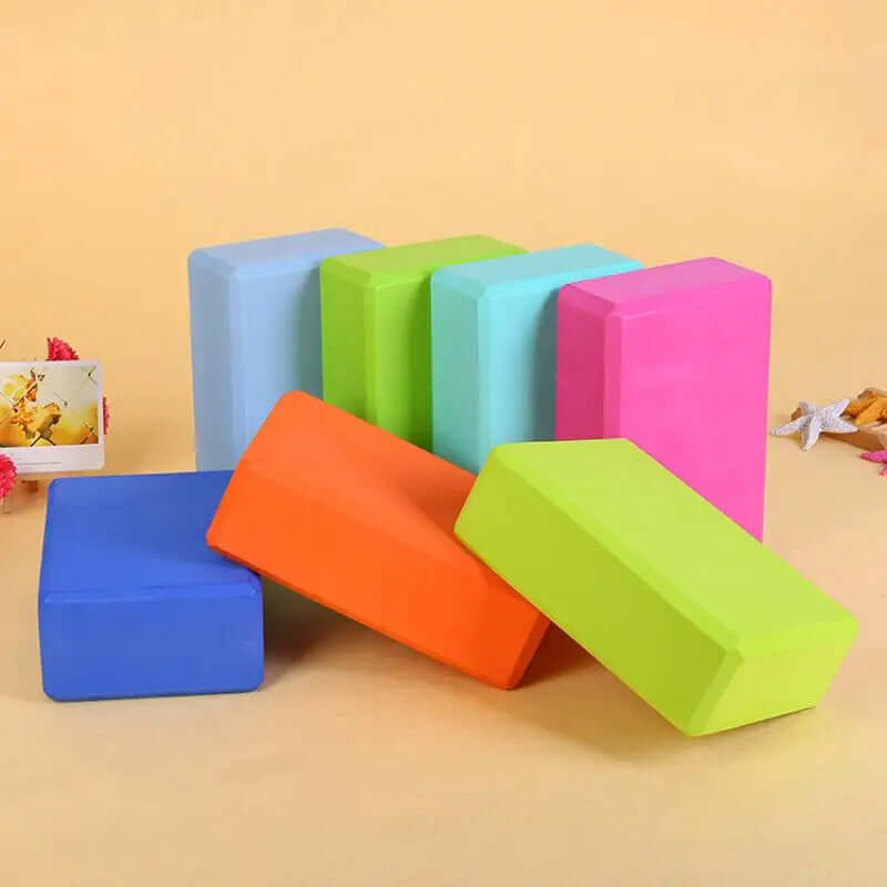 Colorful Yoga Blocks