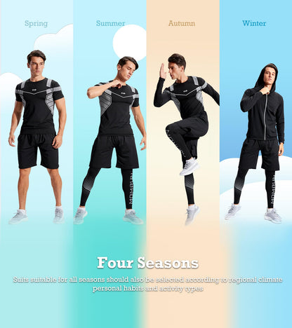 Four-Season Men's Gym Clothes