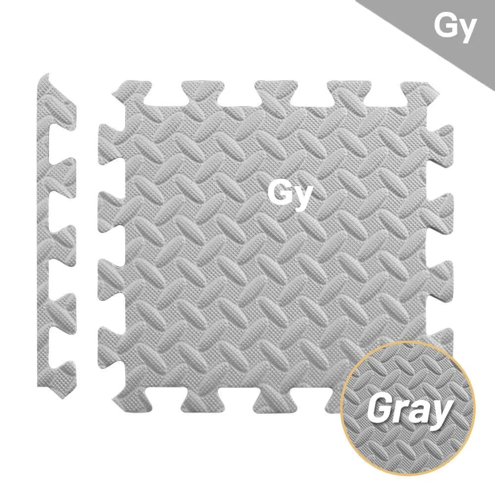 Gray yoga mat thick non slip floor mats