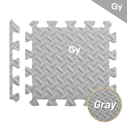 Gray yoga mat thick non slip floor mats