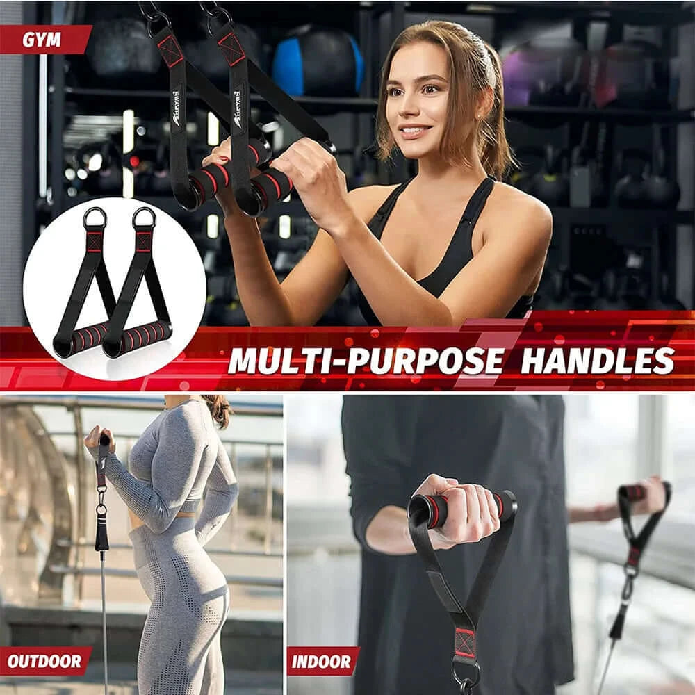 Gym attachment Multi-Purpose Handles – Outdoor & Indoor Use