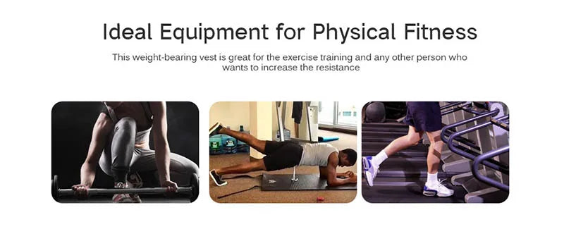 Weighted Vest for Boxing Training and Fitness Activities