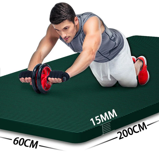 A long yoga mat for men