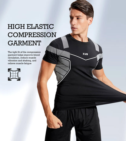 Men Gym T-shirt High elasticity