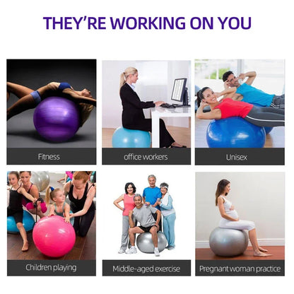 Multi-Purpose Exercise Balls uses