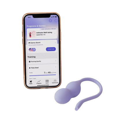 App-connected pelvic floor trainer with Perifit app for enhanced bladder control and postnatal recovery.