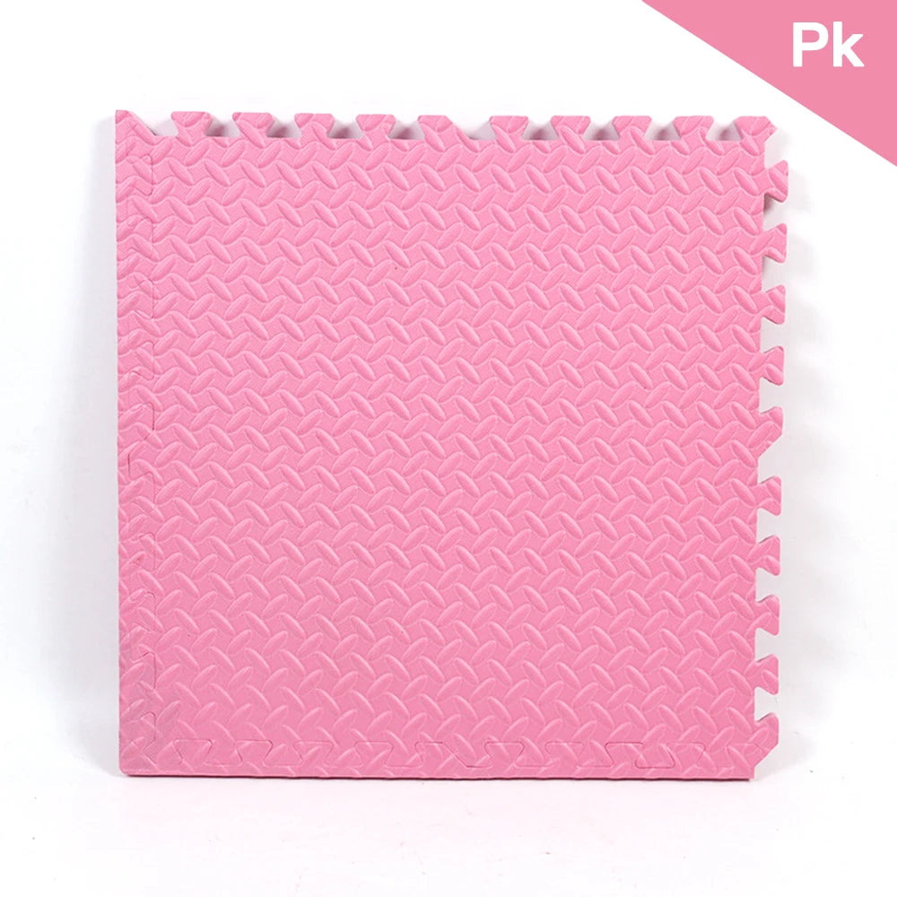 Pink Eva Gym Floor Mats