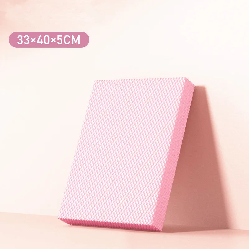 Pink Balance Pad Foam Exercise Pads