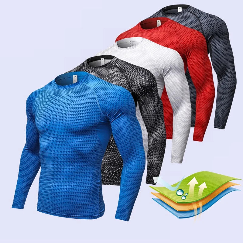 PowerDry™ Elite Men's Performance Long-Sleeve Training Shirt