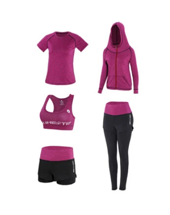 Yoga Sets for Women – Gym Shorts, Bra, Leggings, Crop Top