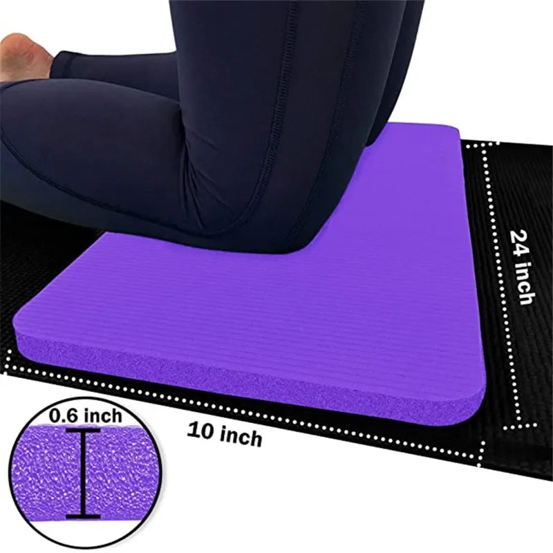 Yoga Mat with Kneeling Pad