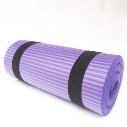 Purple exercise yoga kneeling mat