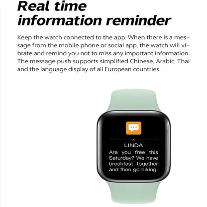 Real-time information reminder smart watch