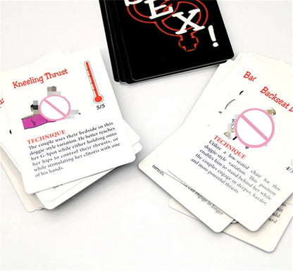 Sexual Position Cards: Intimate Wellness Communication Cards
