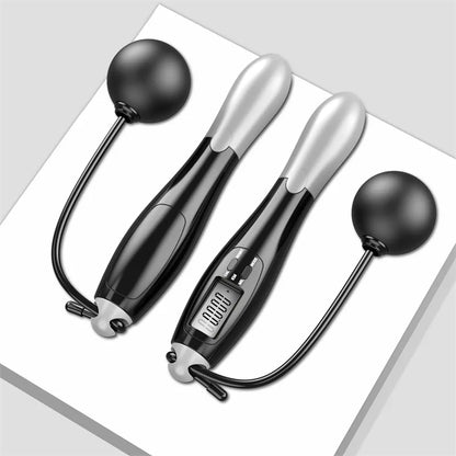 Intelligent Cordless Jump Rope - Negative Weight Ball & Steel