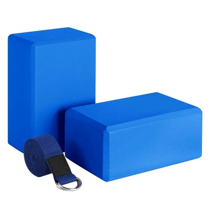 FlexSupport Pro Yoga Block & Strap Set