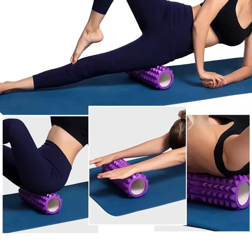 Foam Roller - High-Density for Muscle Massage - Back Pain Relief & Muscle Recovery