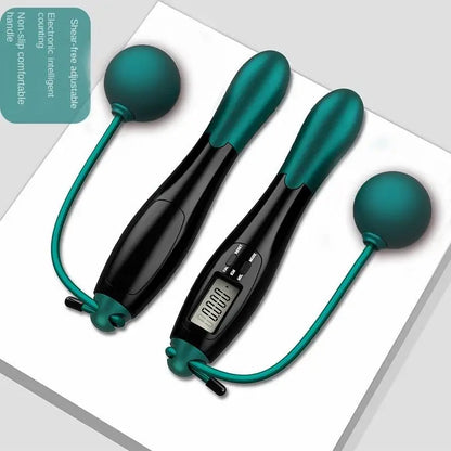 Intelligent Cordless Jump Rope - Negative Weight Ball & Steel