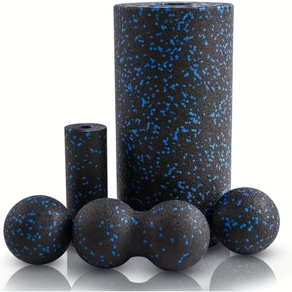 RecoverEase Pro Foam Roller Set – 5-Piece High-Density Massage Kit