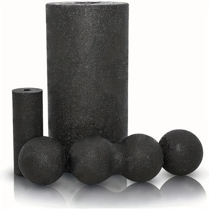 RecoverEase Pro Foam Roller Set – 5-Piece High-Density Massage Kit