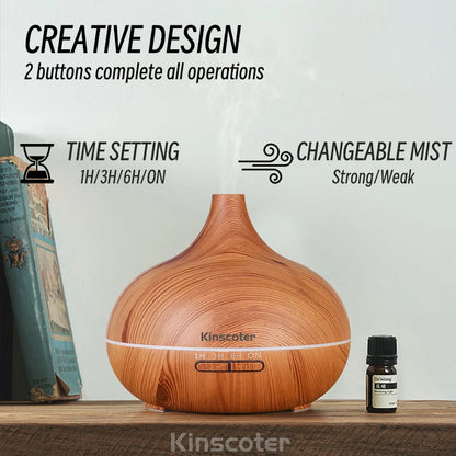 TranquilMist Pro Aromatherapy Diffuser & Humidifier