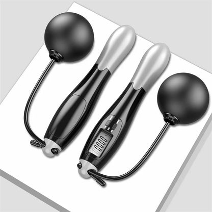 Intelligent Cordless Jump Rope - Negative Weight Ball & Steel