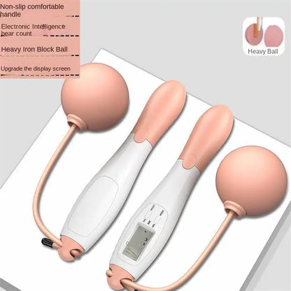 Intelligent Cordless Jump Rope - Negative Weight Ball & Steel