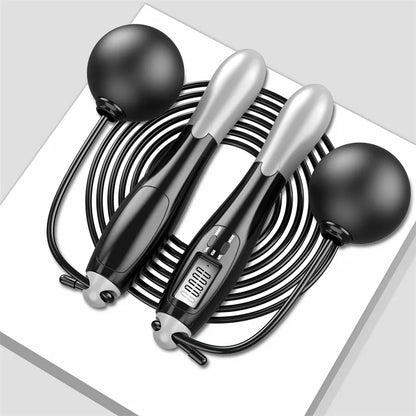Intelligent Cordless Jump Rope - Negative Weight Ball & Steel