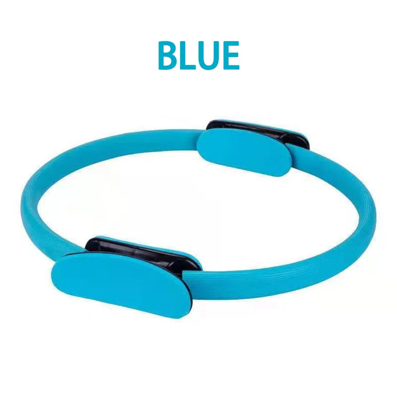 Blue MagicFit Pilates & Yoga Toning Ring for flexibility and muscle tone.