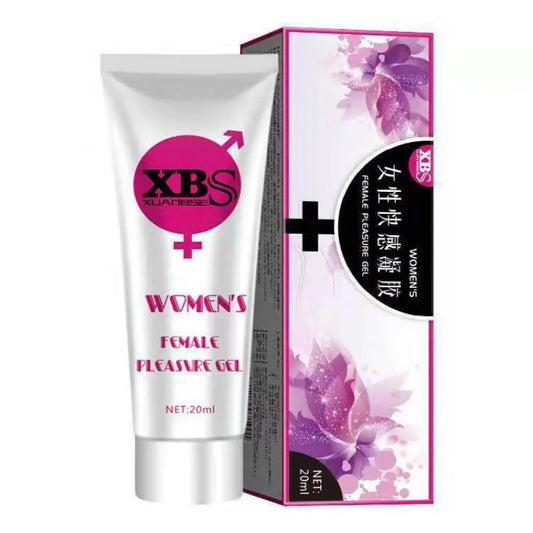 Feminine Vitality Enhancement Gel tube and box packaging, 20ml, for women's intimate health.