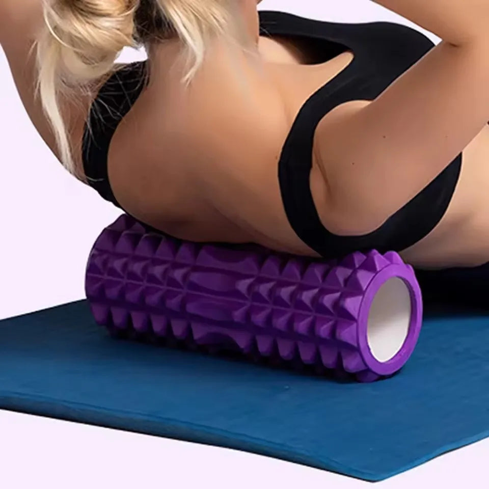 Foam Roller - High-Density for Muscle Massage - Back Pain Relief & Muscle Recovery
