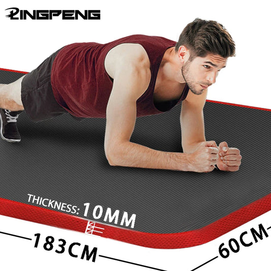 Thick exercise mat